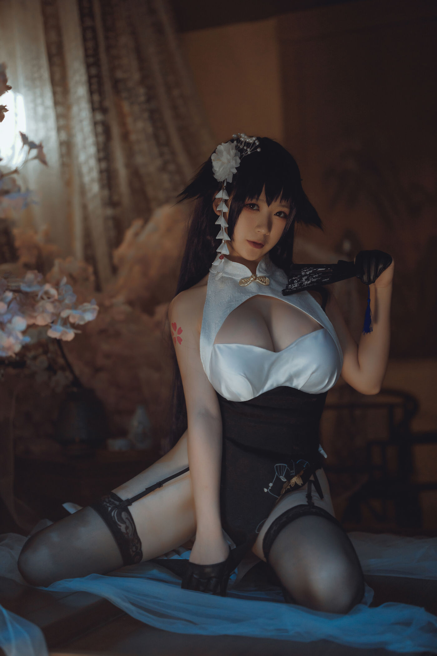 樱落酱 NO.015 吾妻旗袍 [20P]插图6